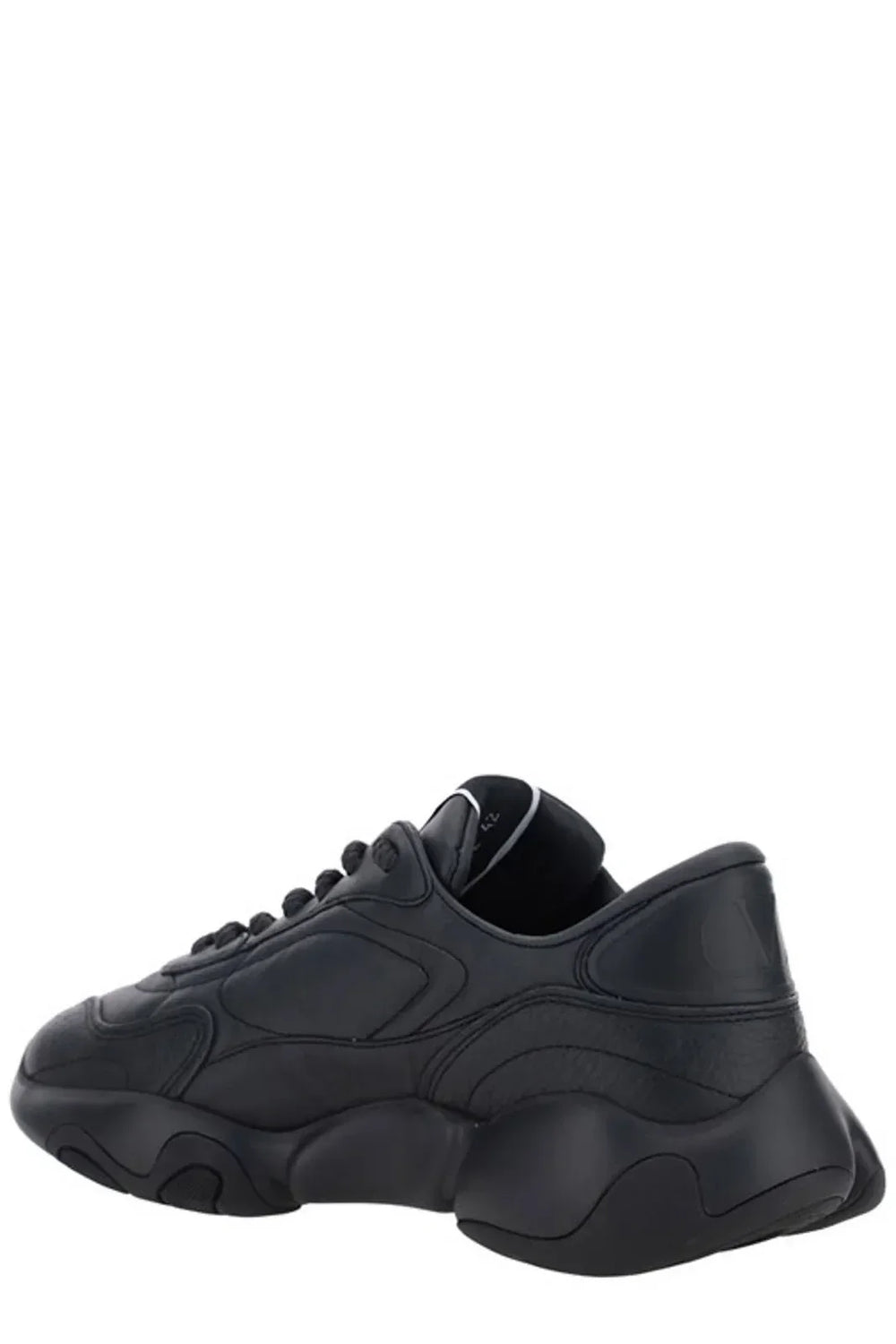 Valentino Elevated Elegance Low-Top Leather Sneakers - EU40/US7 - Sneakers