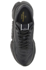 Valentino Elevated Elegance Low-Top Leather Sneakers - EU40/US7 - Sneakers