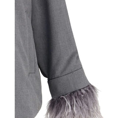 Valentino Feather Jacket - 50 - Coats & Jackets