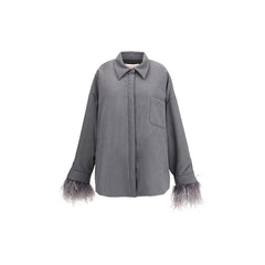 Valentino Feather Jacket - 50 - Coats & Jackets