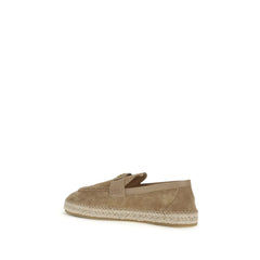 Espadrilles Valentino Garavani Beige en veau Bos Taurus