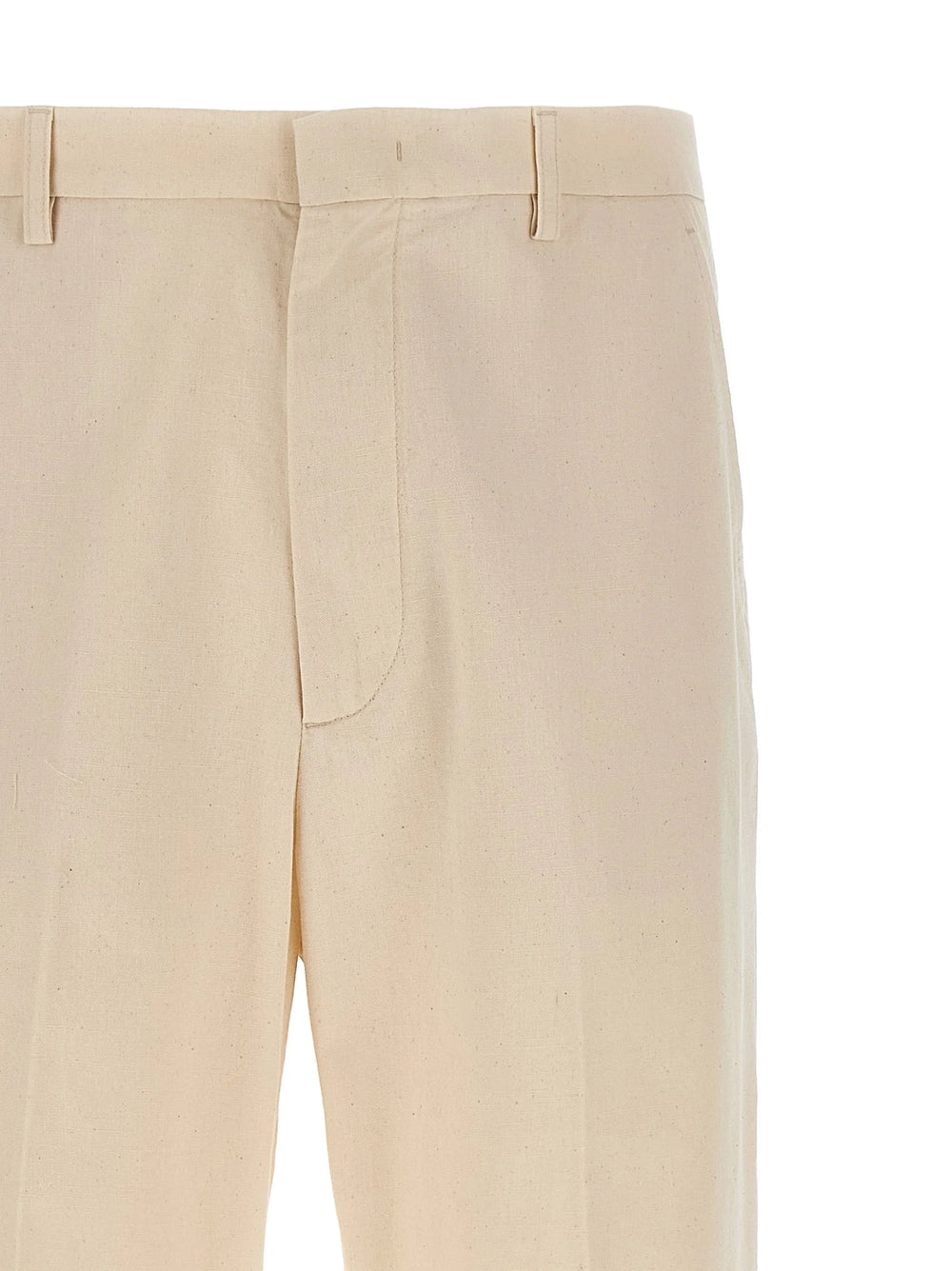 Valentino Garavani Beige Cotton Casual Pants - 48 | M