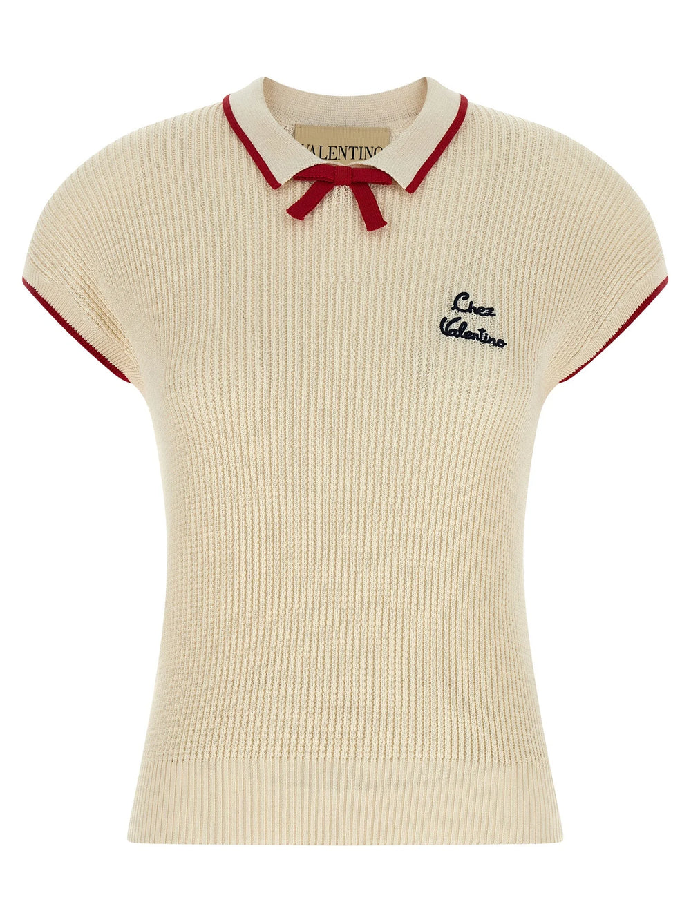 Valentino Garavani Beige Cotton Shortsleeve Shirt - M