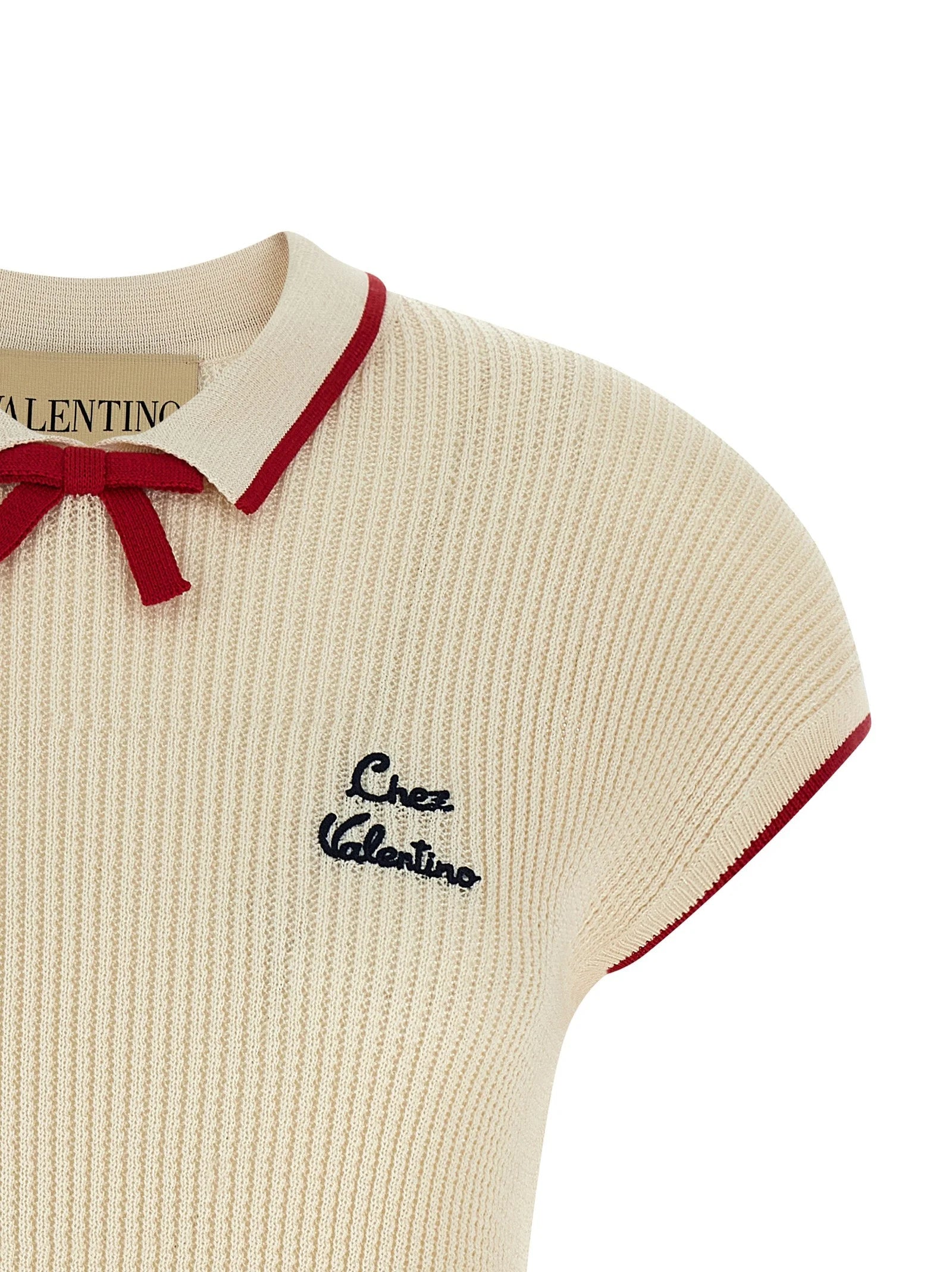 Valentino Garavani Beige Cotton Shortsleeve Shirt - M