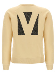 Valentino Garavani Beige Cotton Sweatshirt