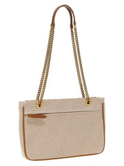 Valentino Garavani Beige Cotton Tote Bag