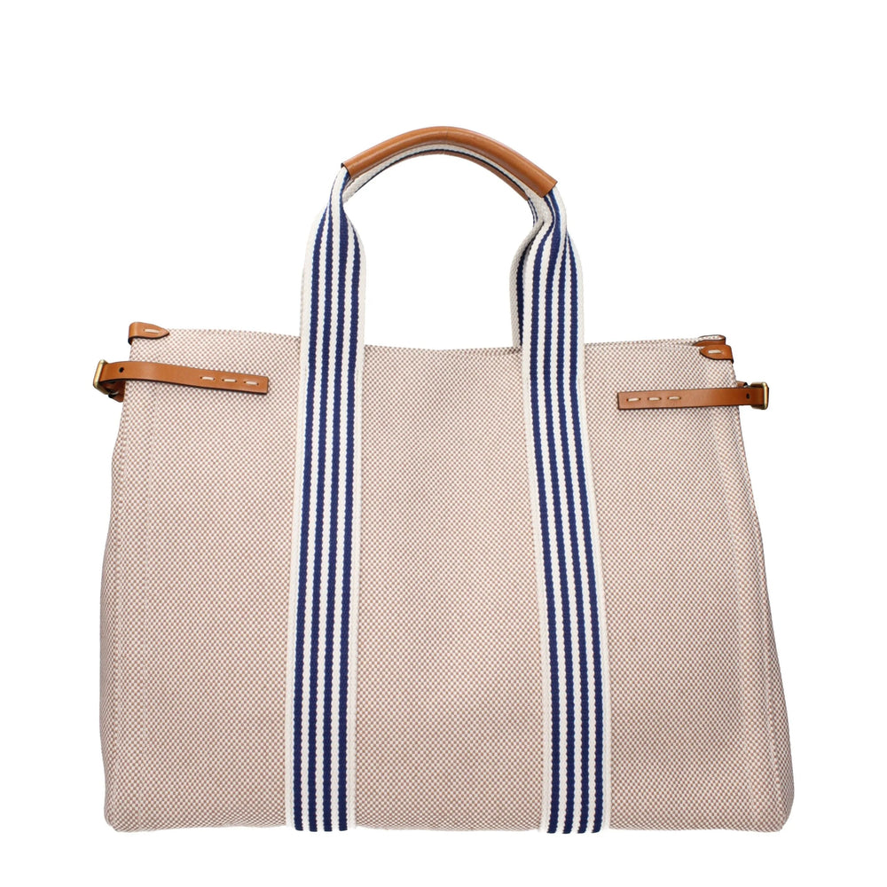 Valentino Garavani Beige Fabric Handbag