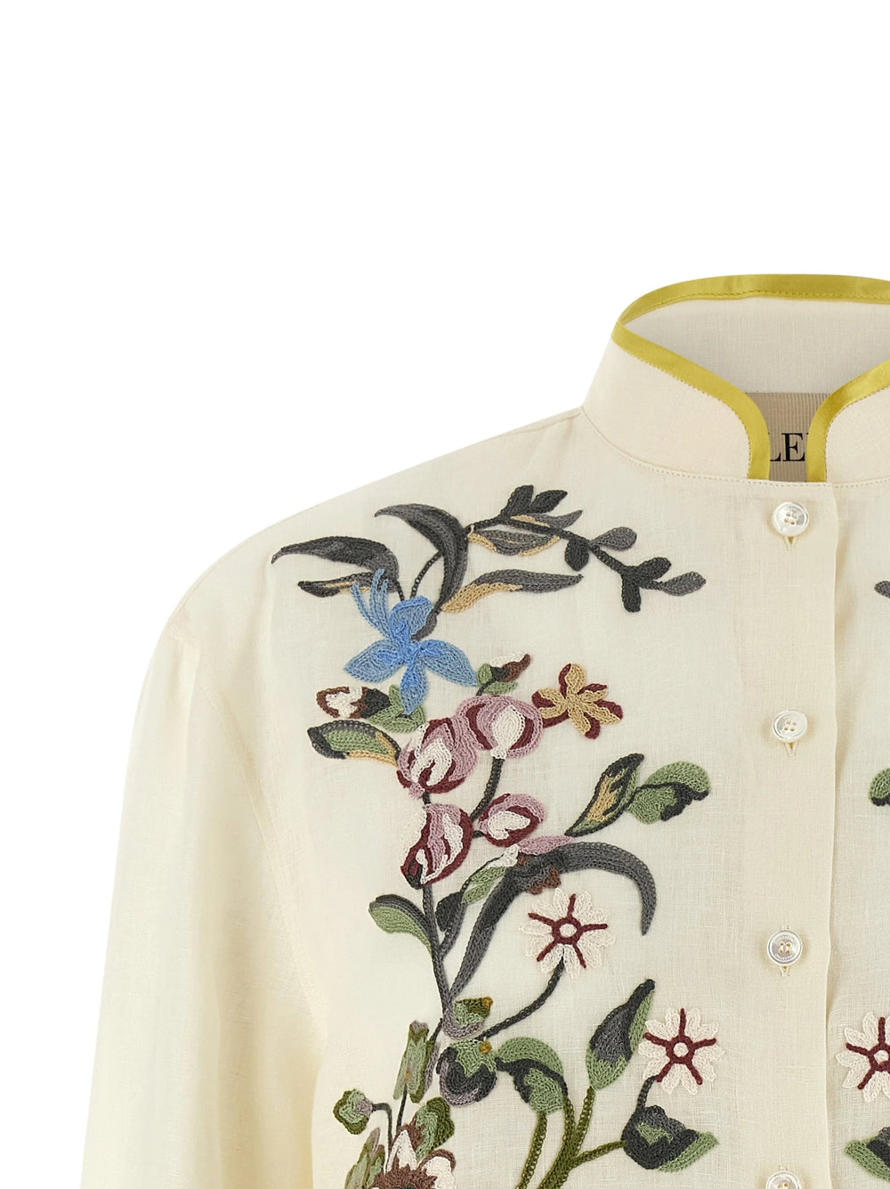 Valentino Garavani Beige Linen Blouse - IT42