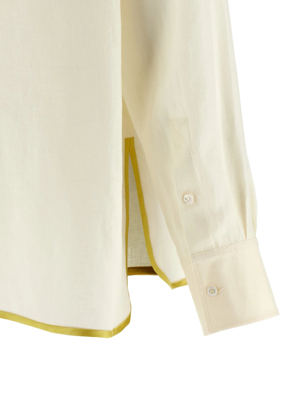 Valentino Garavani Beige Linen Blouse - IT42