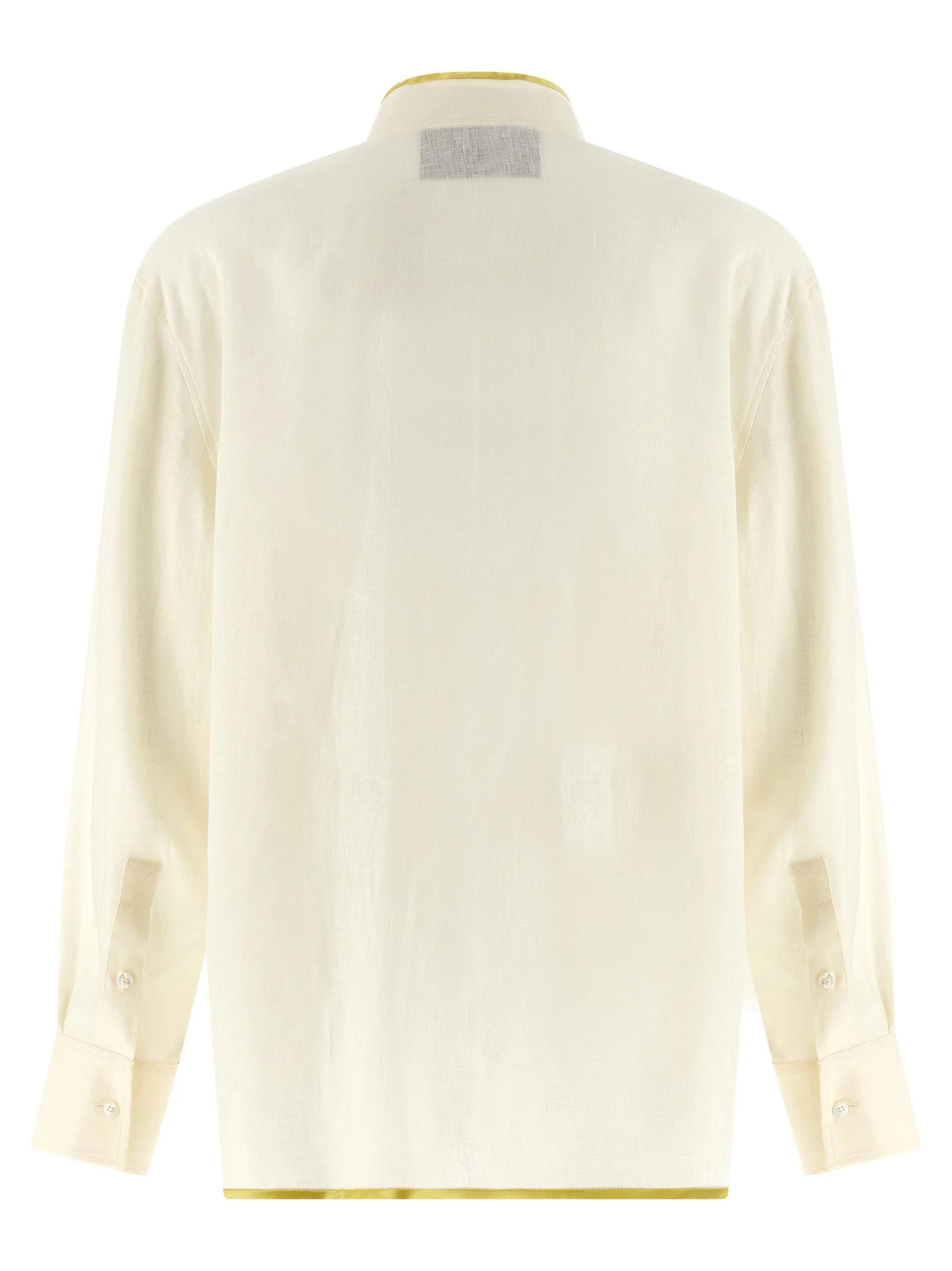 Valentino Garavani Beige Linen Blouse - IT42
