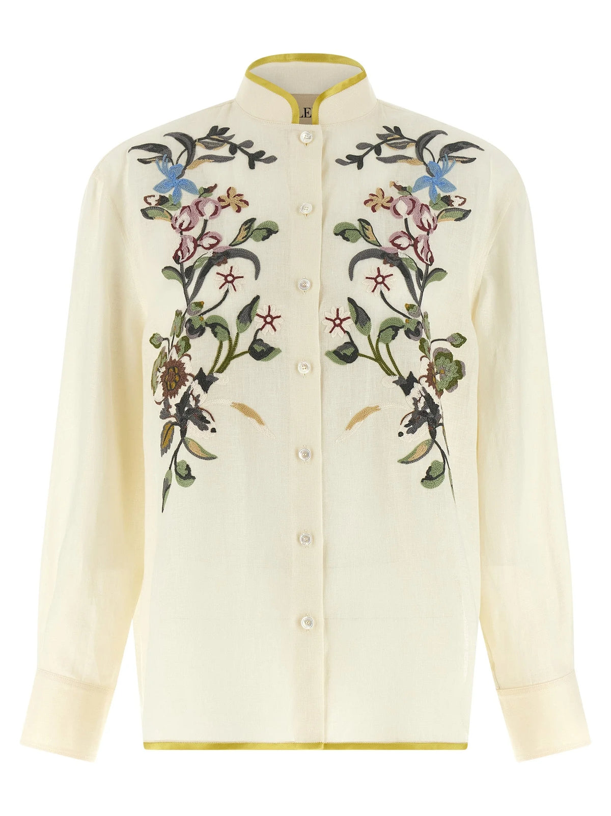 Valentino Garavani Beige Linen Blouse - IT42