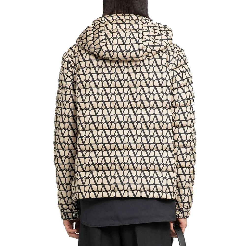 Valentino Garavani Beige Polyamide Coat - IT52 | XL