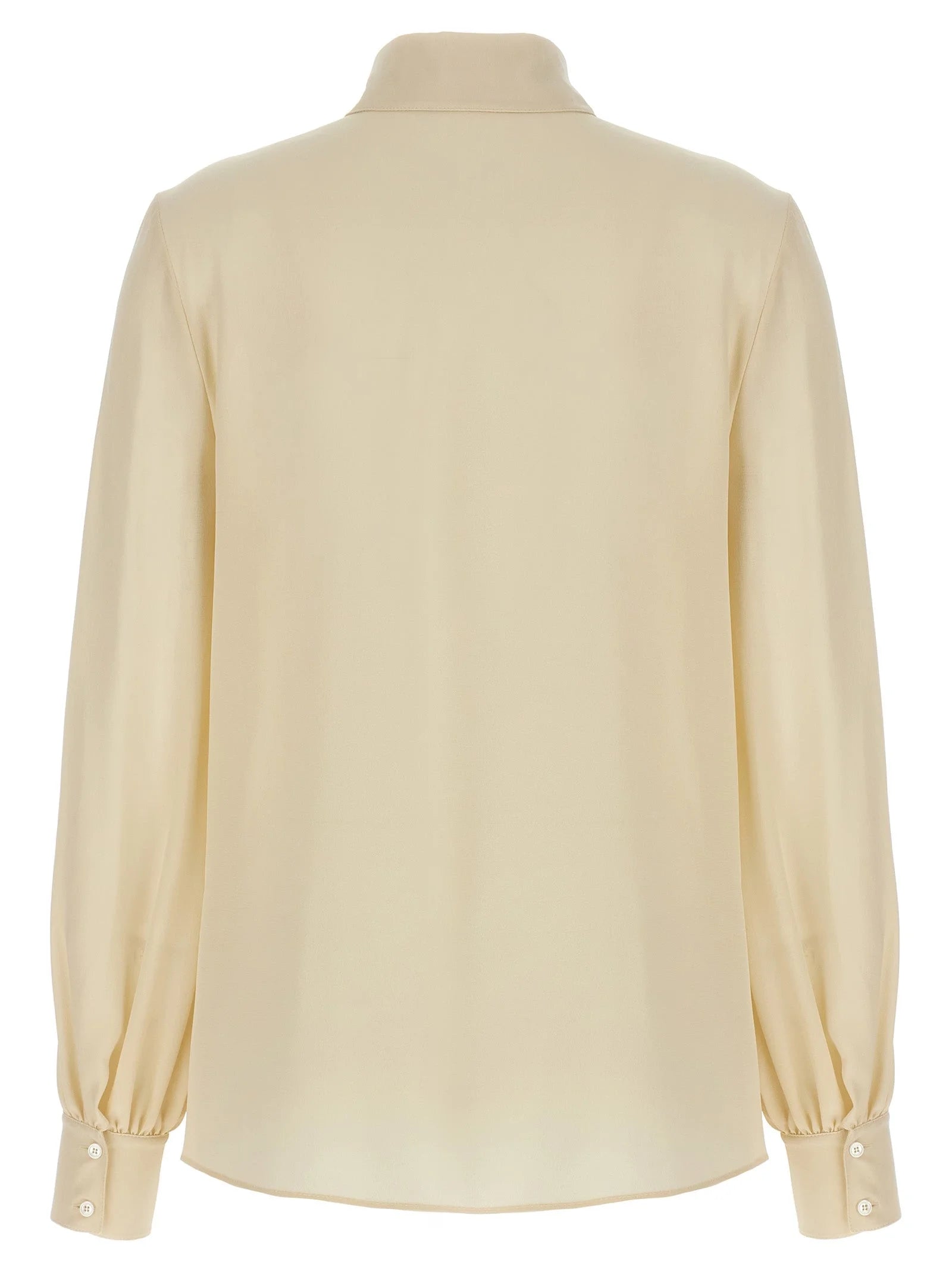 Valentino Garavani Beige Silk Blouse