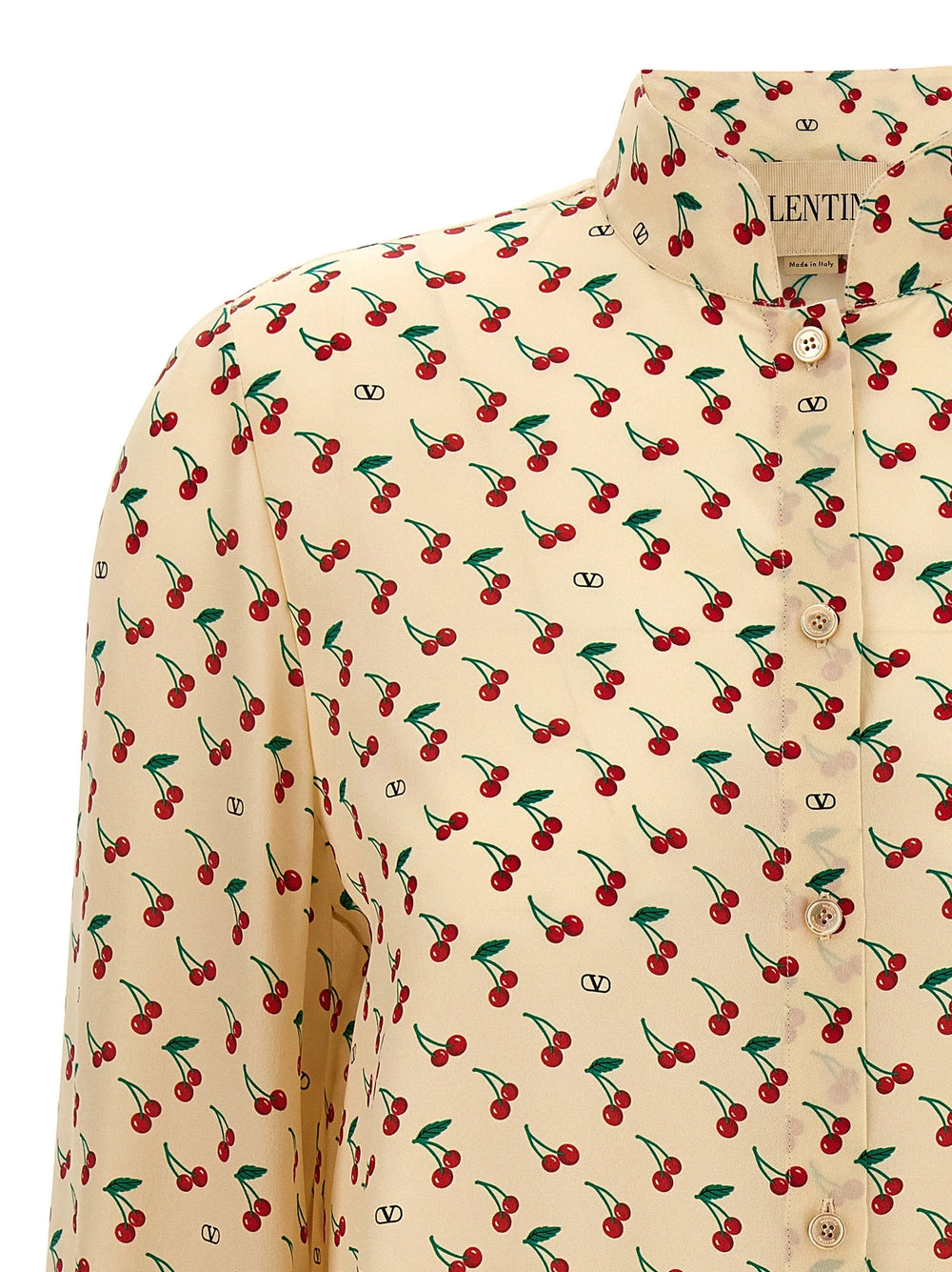 Valentino Garavani Beige Silk Blouse - IT40