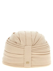 Valentino Garavani Beige Virgin Wool Hat - 57 cm|S