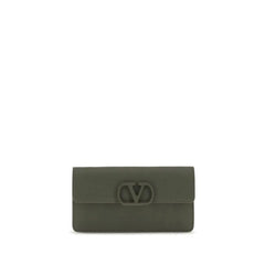 Valentino Garavani Bicolor Calf Leather Bos Taurus Wallet