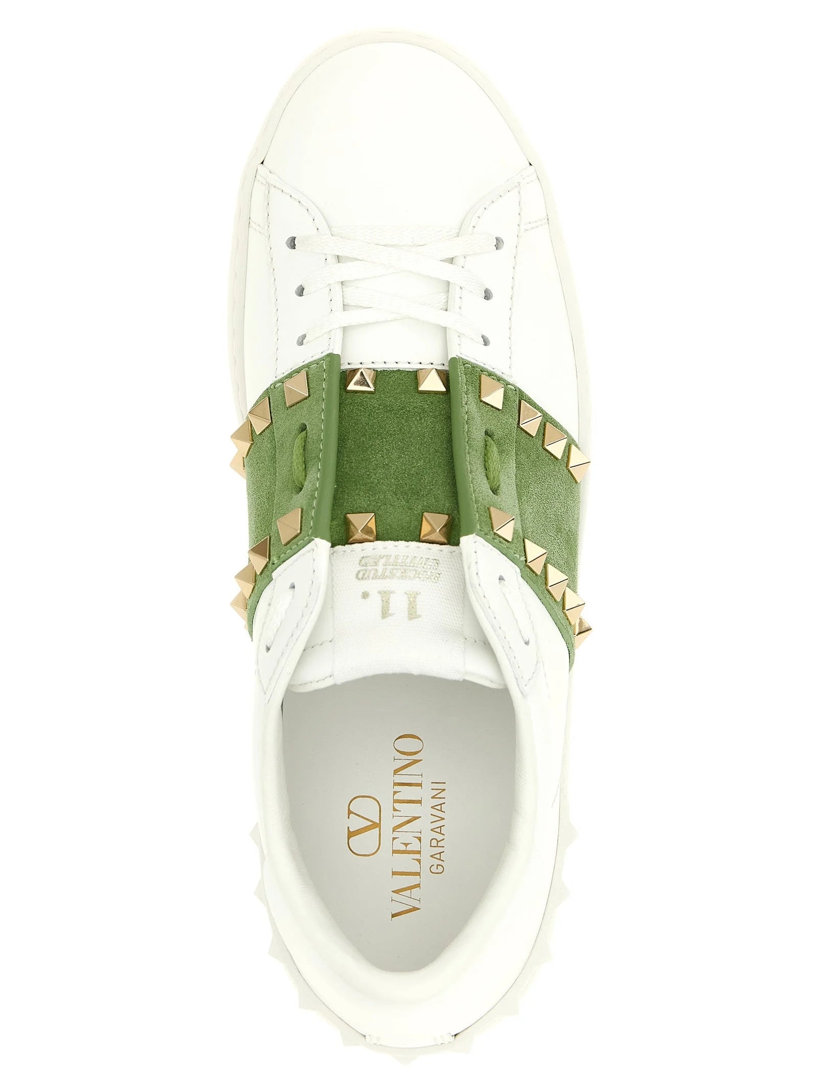 Valentino Garavani Bicolor Calfskin Low Top Sneakers - EU39/US9