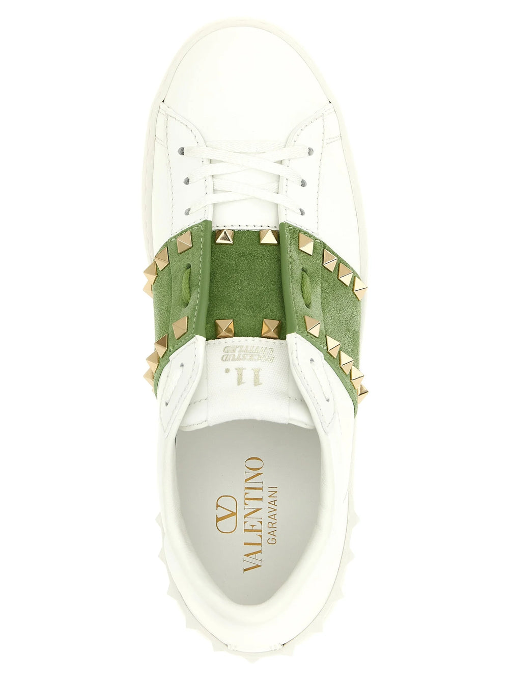 Valentino Garavani Bicolor Calfskin Low Top Sneakers - EU39/US9