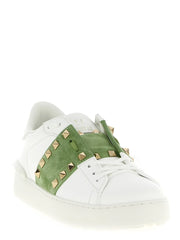 Valentino Garavani Bicolor Calfskin Low Top Sneakers - EU39/US9