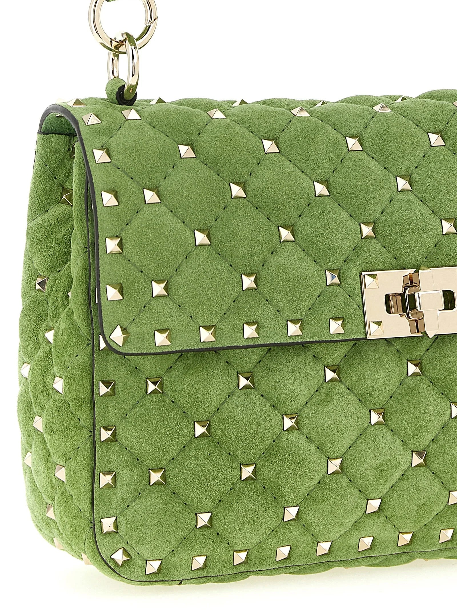 Valentino Garavani shoulder bag in bicolor calfskin