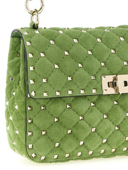 Valentino Garavani shoulder bag in bicolor calfskin