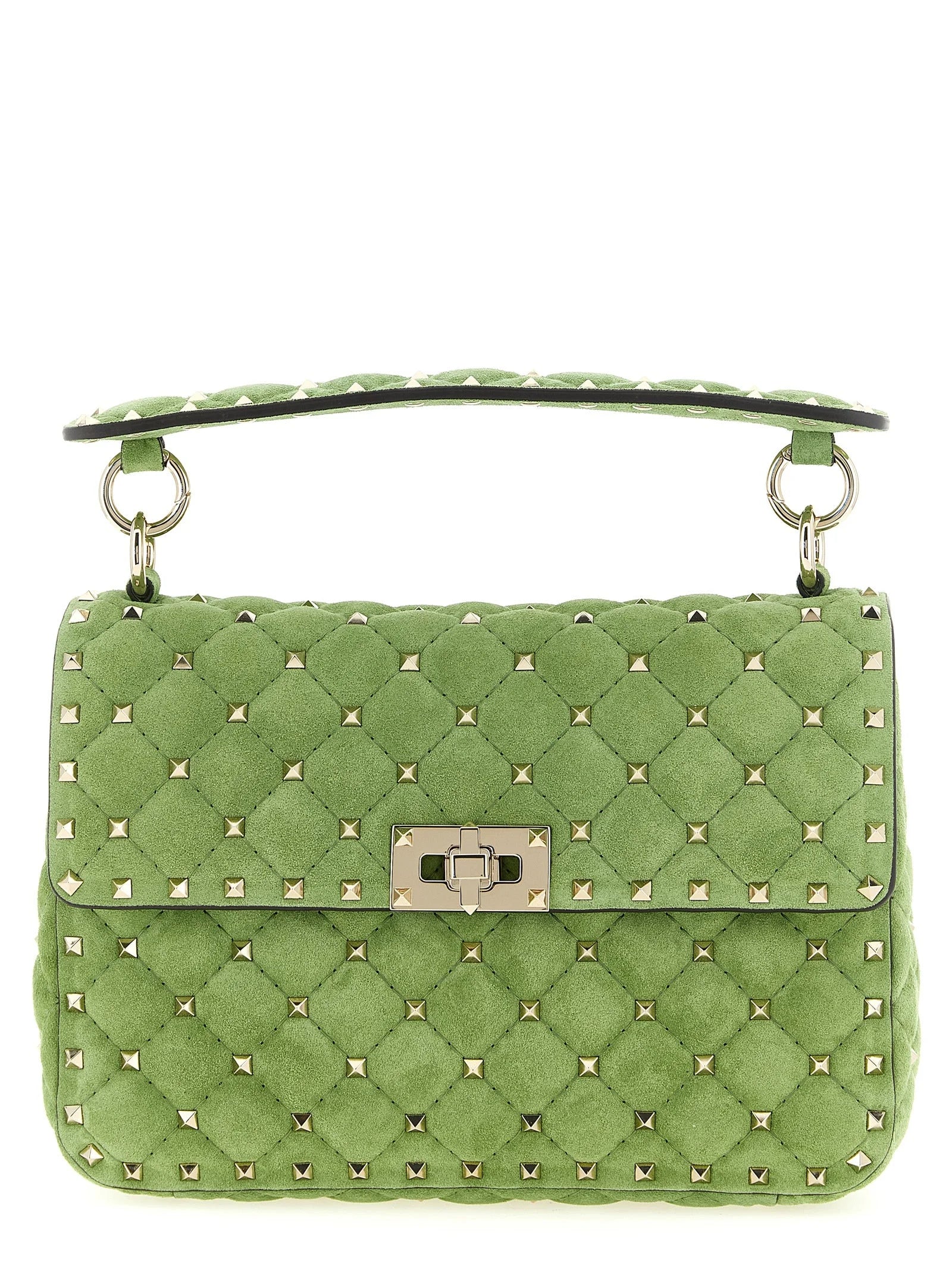 Valentino Garavani bicolor calfskin shoulder bag