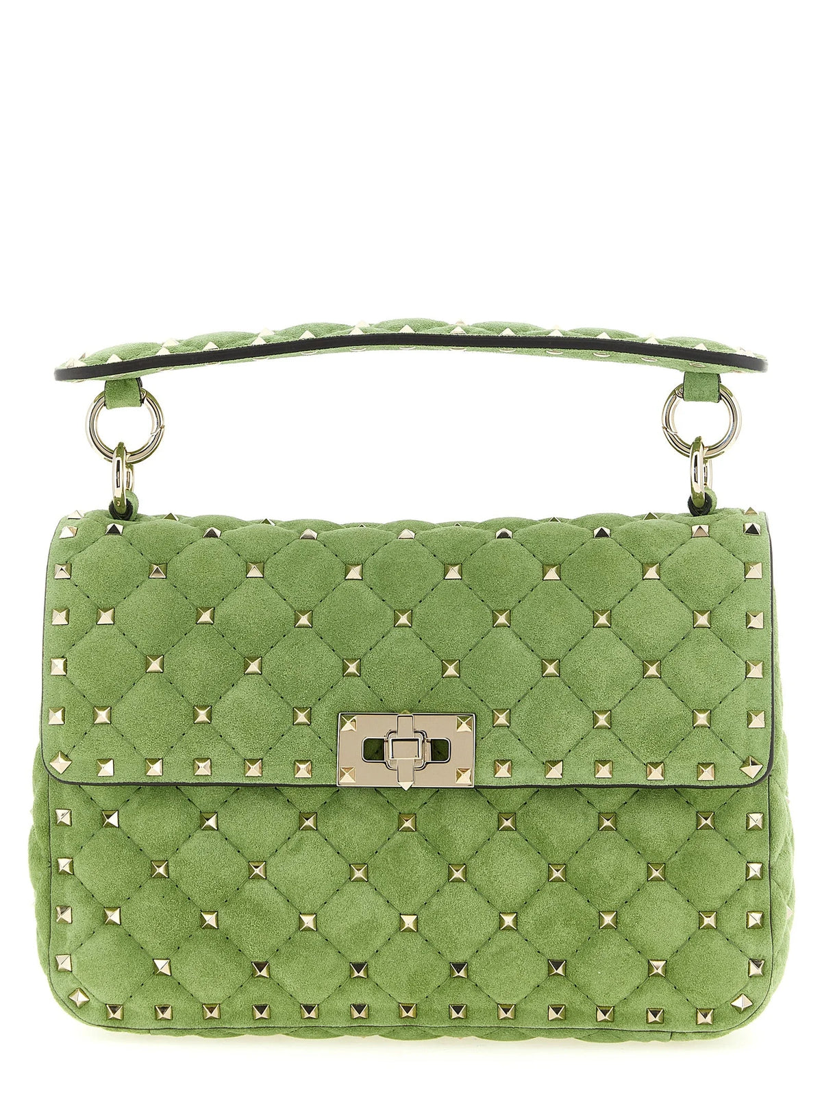 Valentino Garavani bicolor calfskin shoulder bag