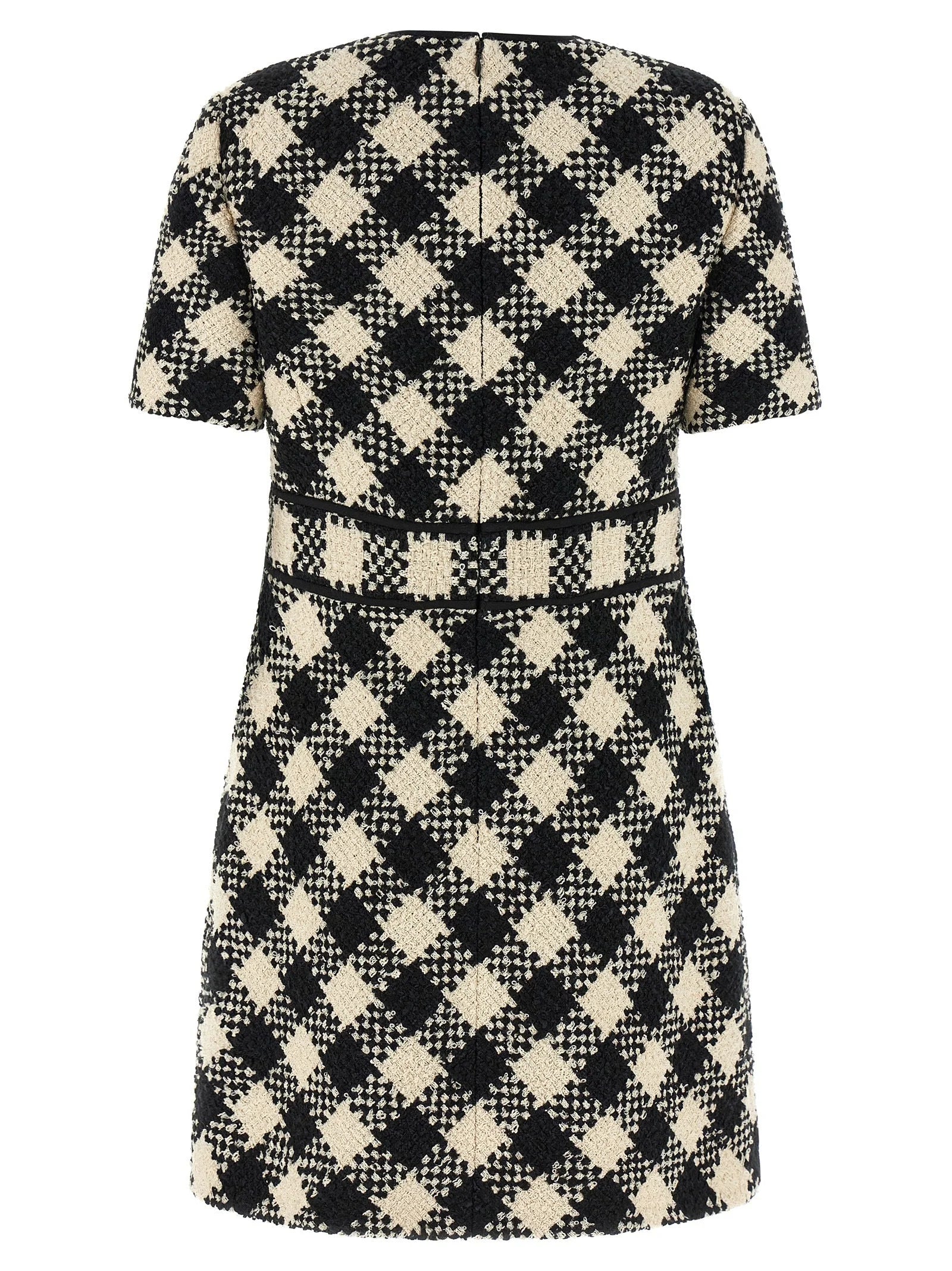 Valentino Garavani Bicolor Cotton Short Dress