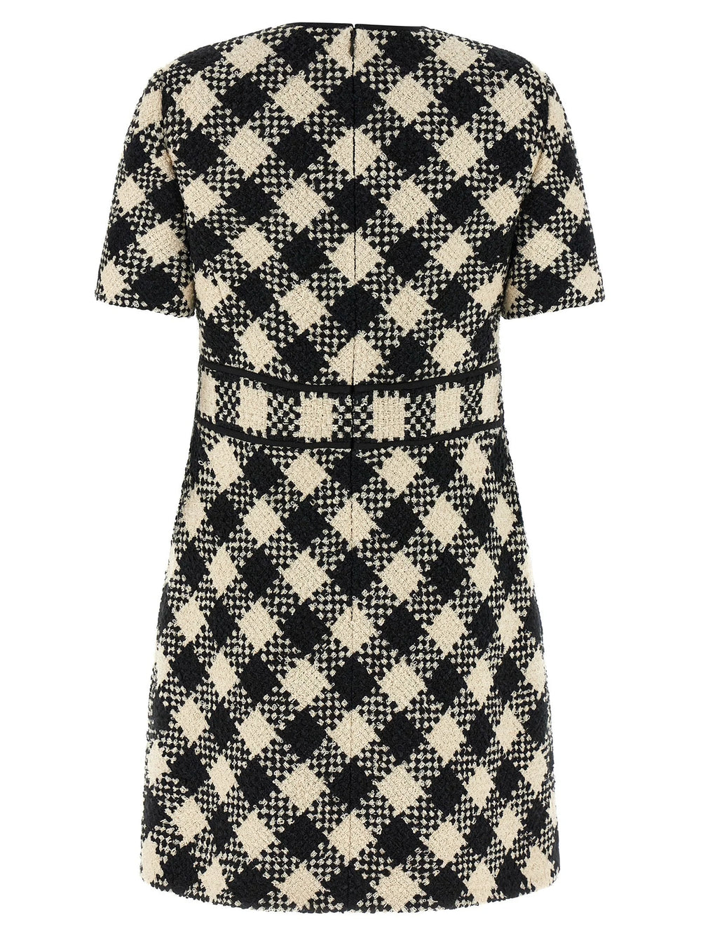 Valentino Garavani Bicolor Cotton Short Dress