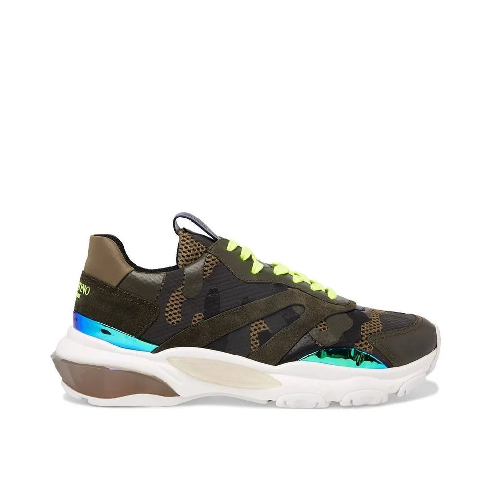 Valentino Garavani Bicolor Fabric Athletic Sneakers - EU40/US7