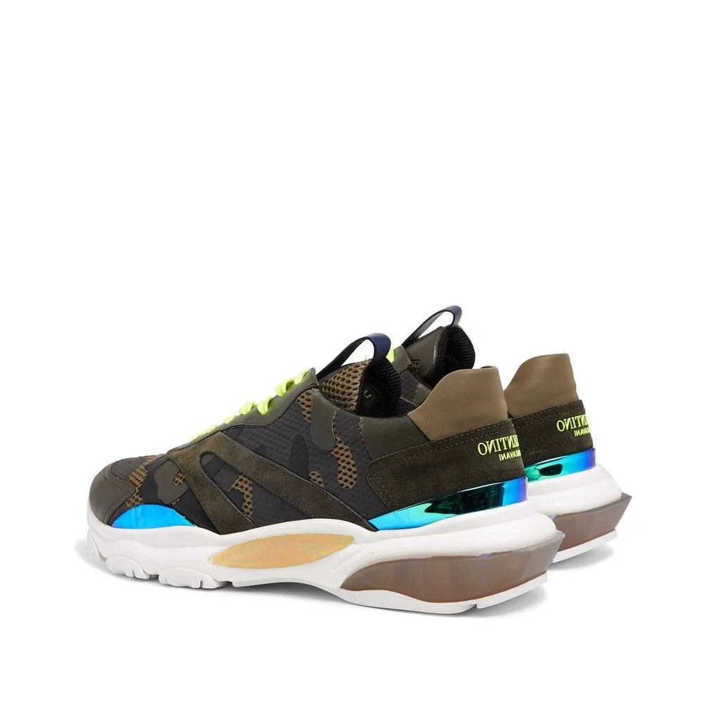 Valentino Garavani Bicolor Fabric Athletic Sneakers - EU40/US7