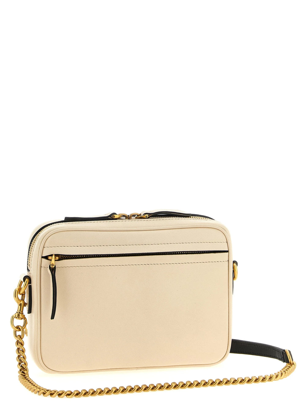 Valentino Garavani Bicolor Lamb Leather Crossbody Bag