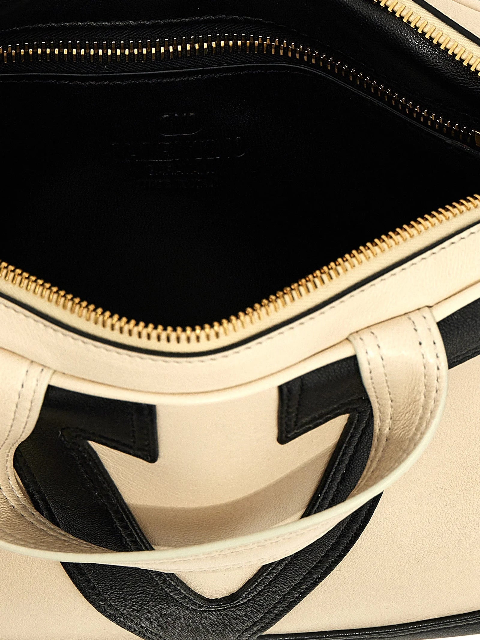 Valentino Garavani Bicolor Lamb Leather Handbag