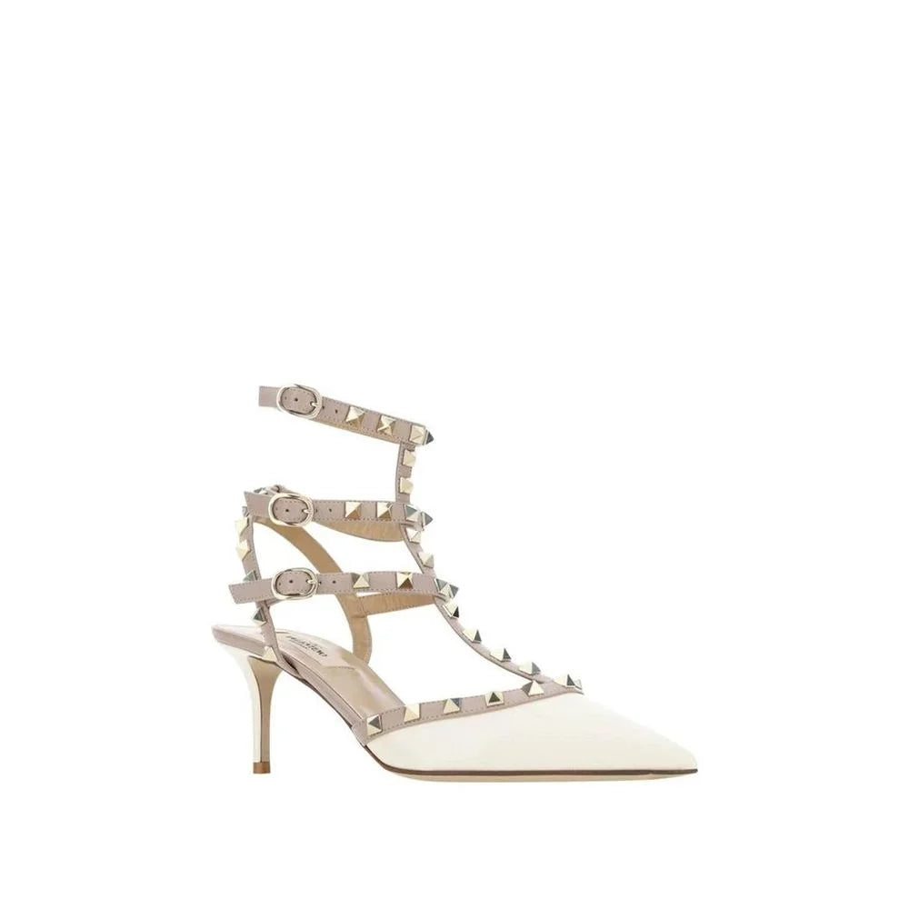 Valentino Garavani Bicolor Leather Platform Pumps - EU37.5/US7.5