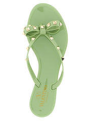 Valentino Garavani Bicolor Polyvinyl Slides - EU40/US10