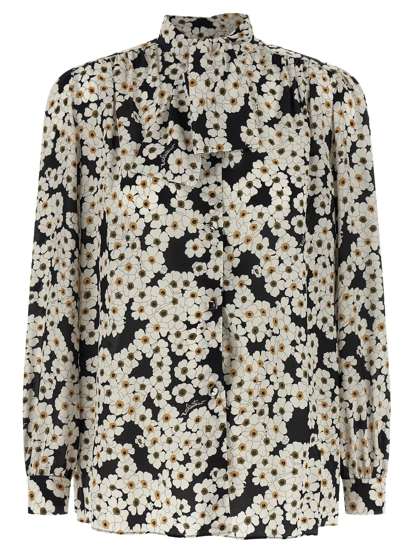 Valentino Garavani Bicolor Silk Blouse