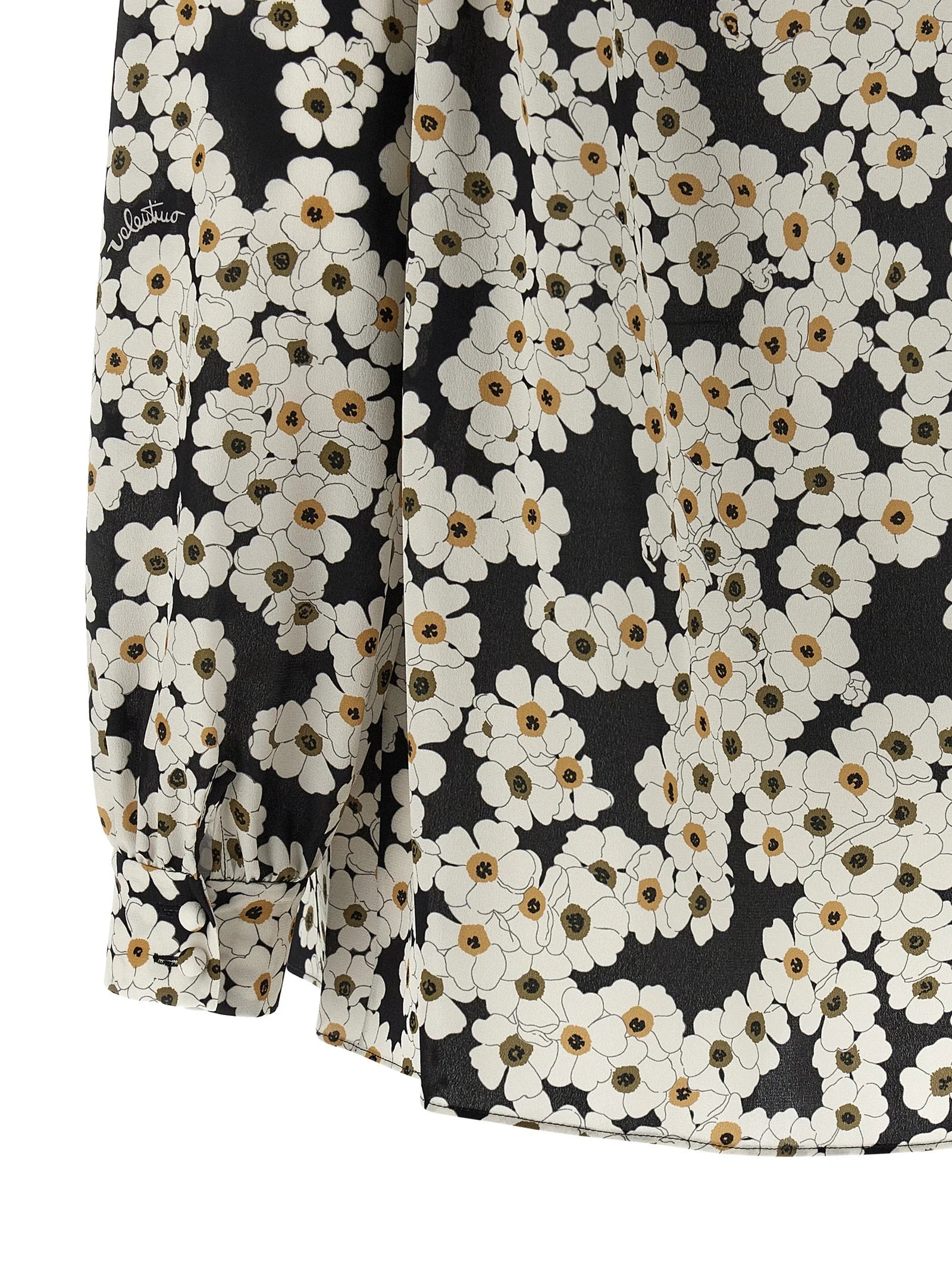 Valentino Garavani Bicolor Silk Blouse