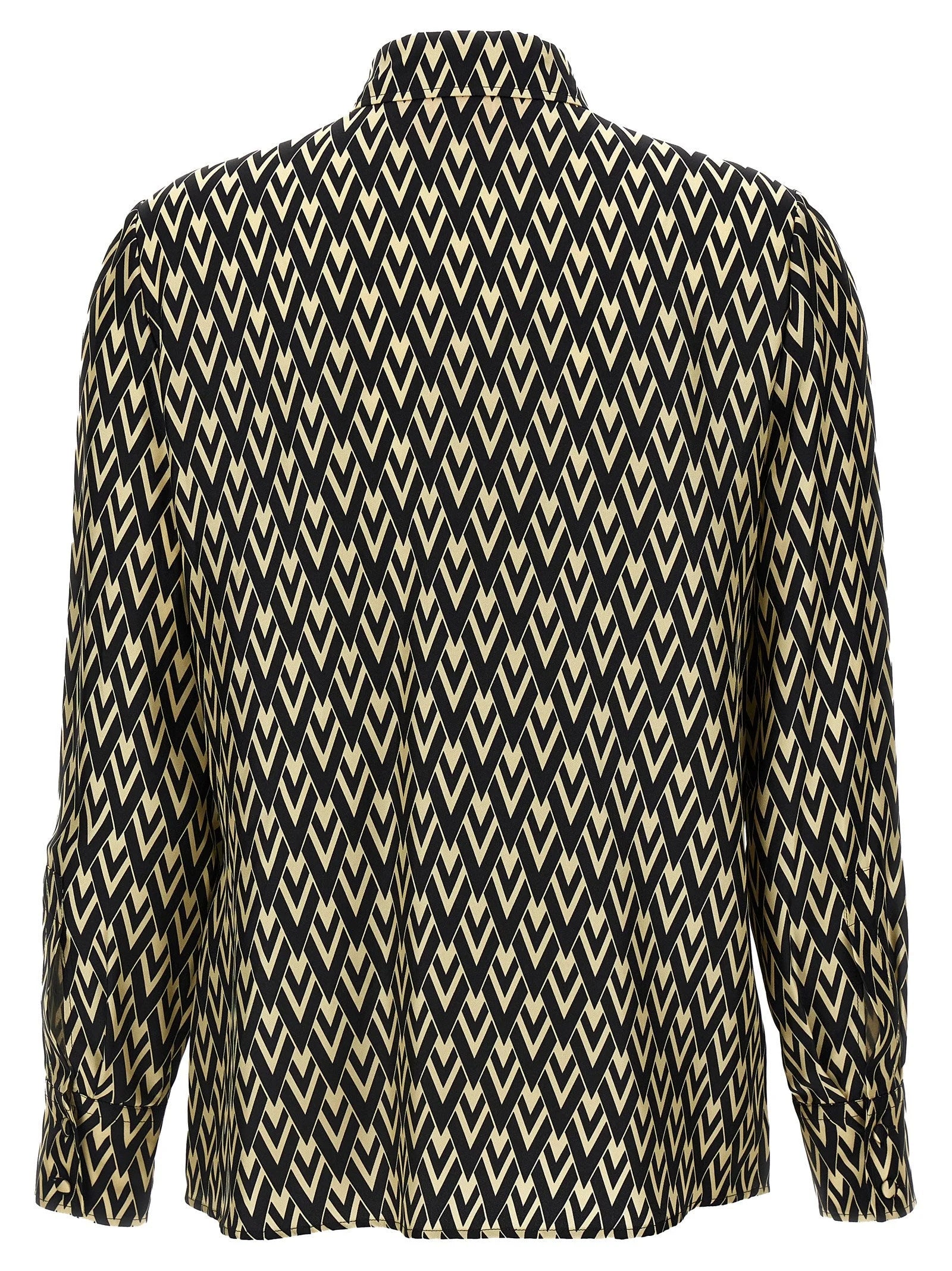 Valentino Garavani Bicolor Silk Blouse - IT40