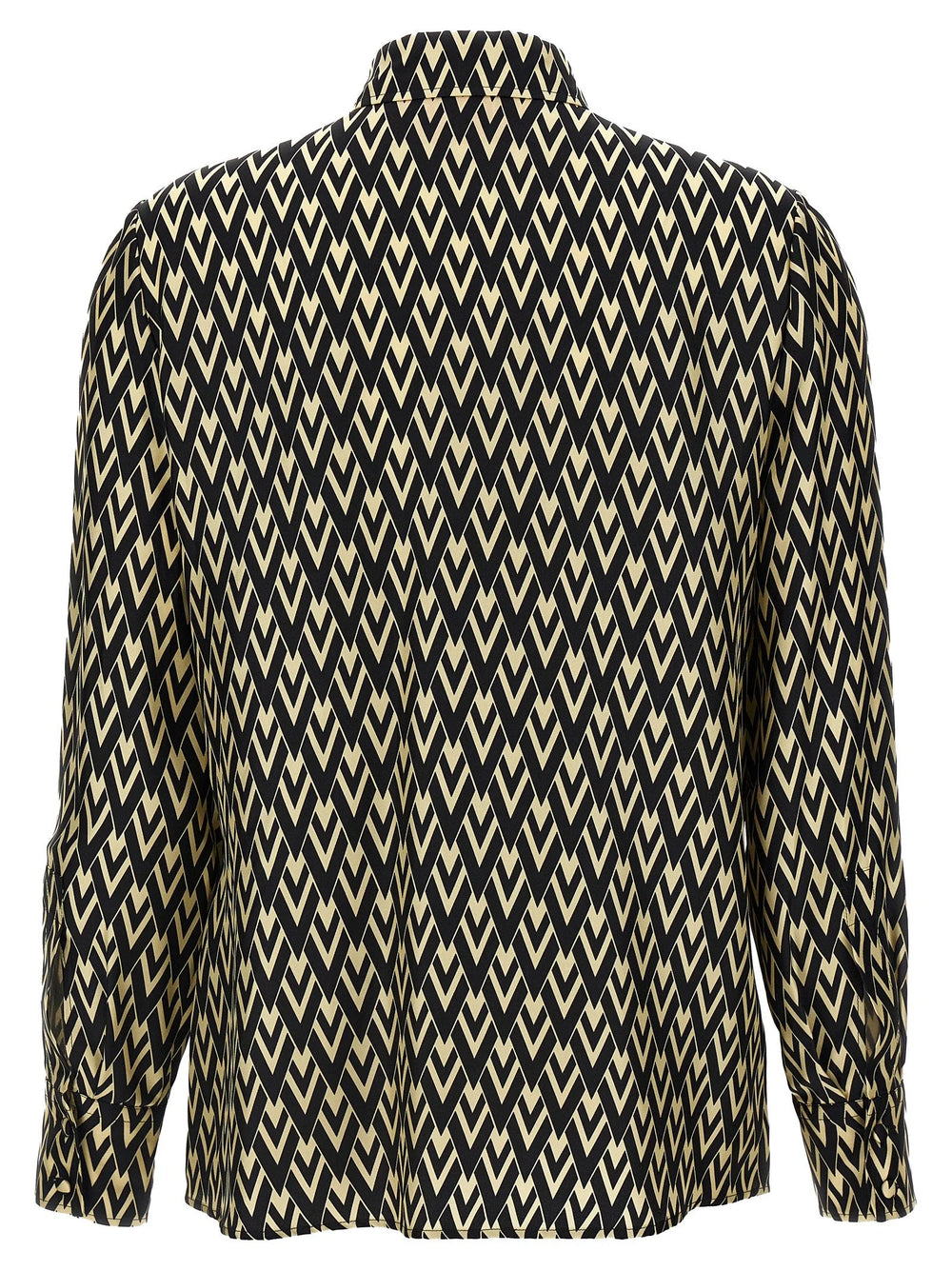 Valentino Garavani Bicolor Silk Blouse - IT40