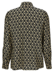 Valentino Garavani Bicolor Silk Blouse - IT40