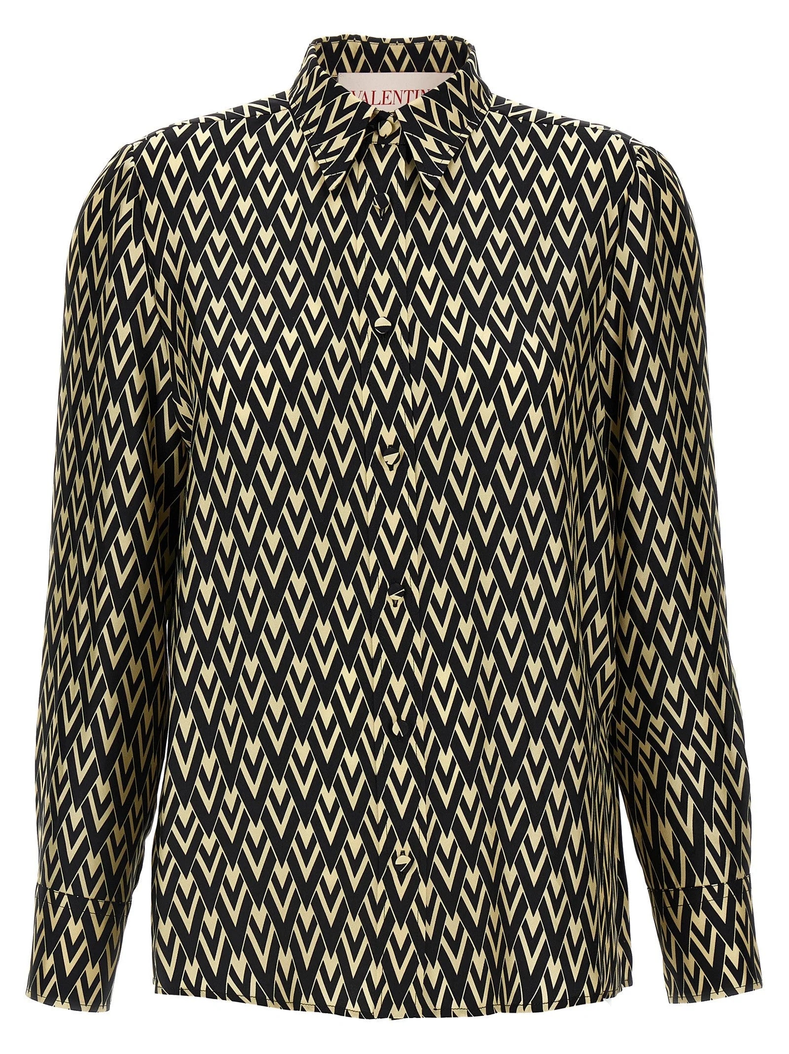 Valentino Garavani Bicolor Silk Blouse - IT40