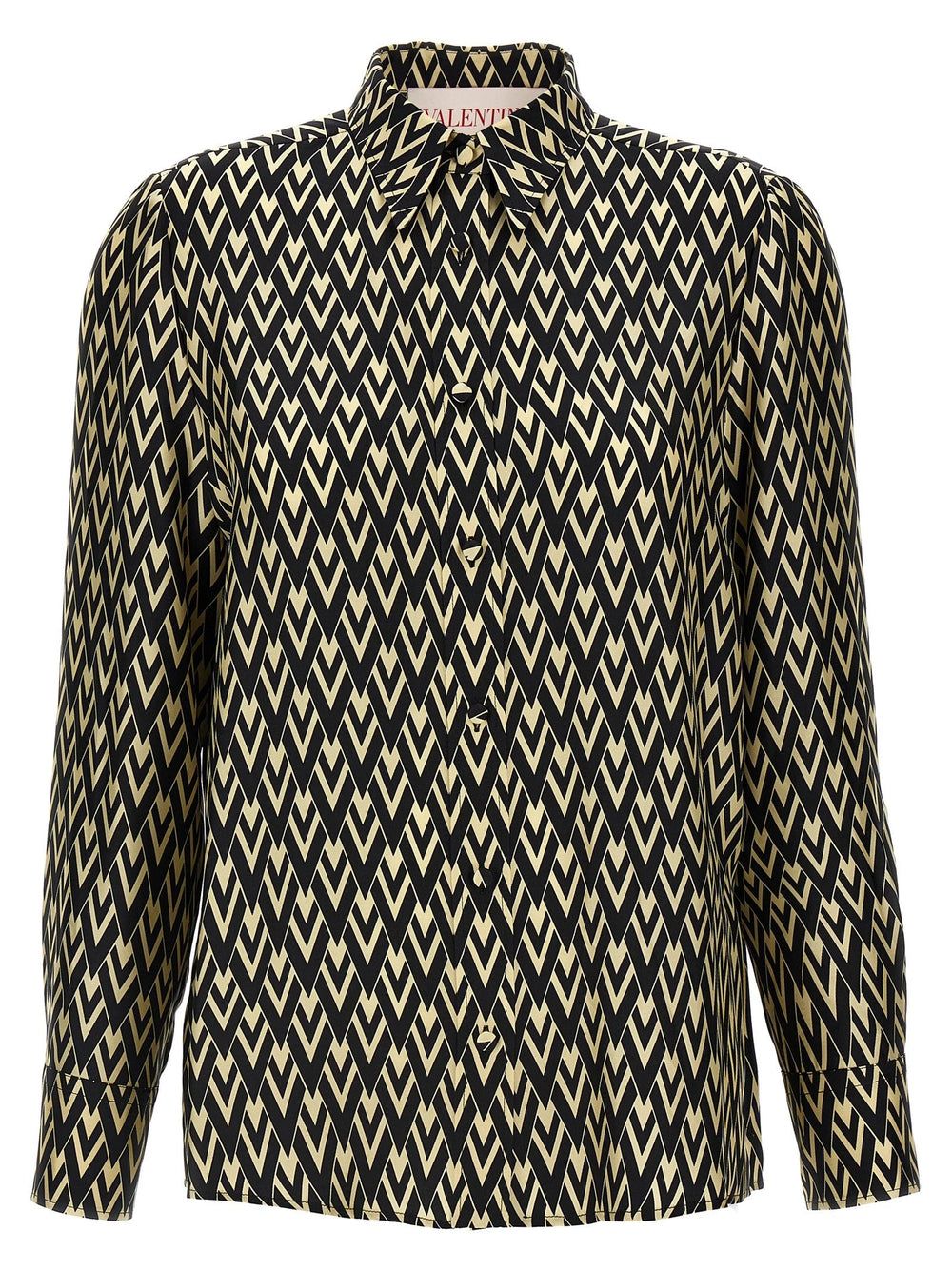 Valentino Garavani Bicolor Silk Blouse - IT40