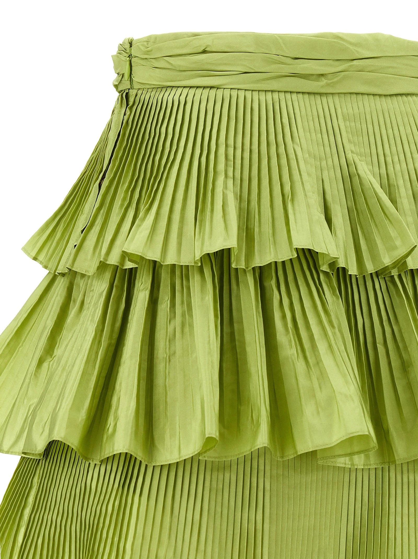 Valentino Garavani Bicolor Silk Long Skirt - IT42
