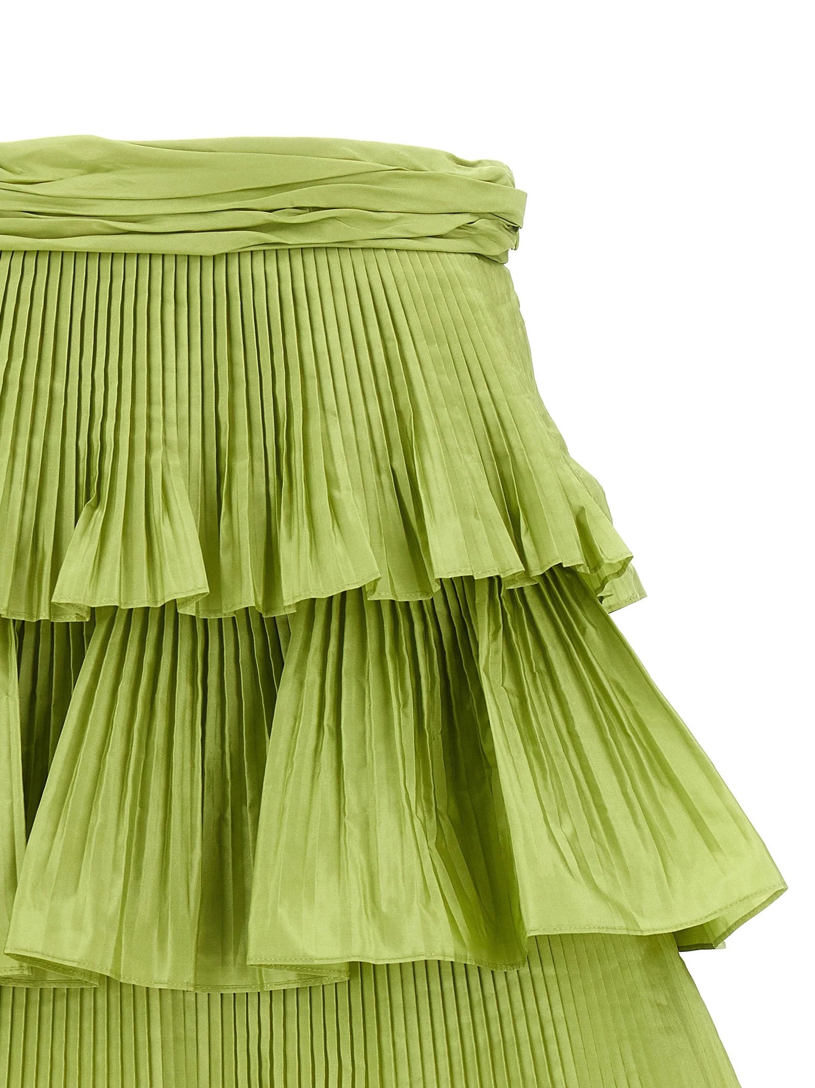 Valentino Garavani Bicolor Silk Long Skirt - IT42