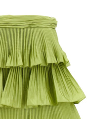 Valentino Garavani Bicolor Silk Long Skirt - IT42