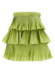 Valentino Garavani Bicolor Silk Long Skirt - IT42