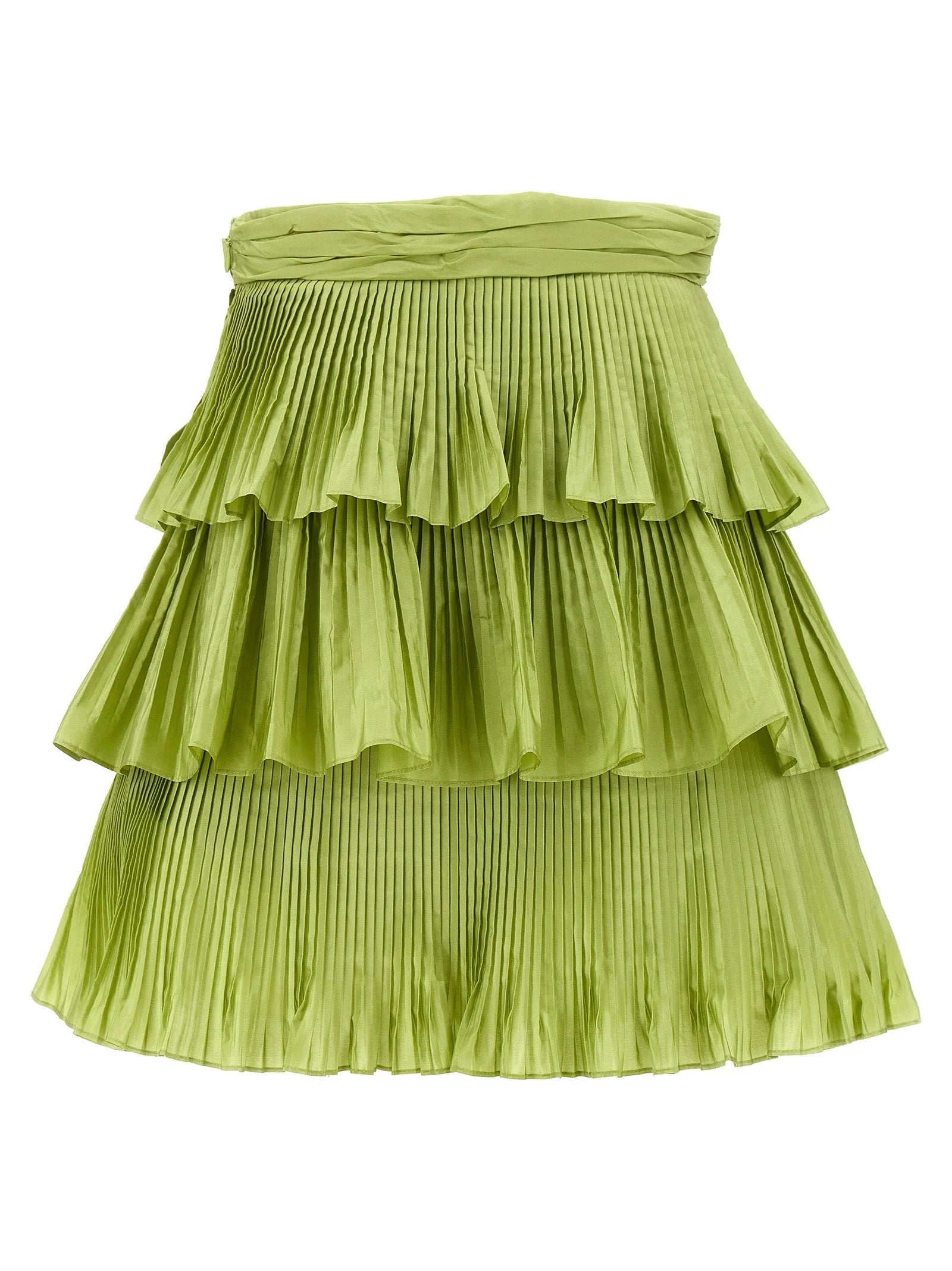 Valentino Garavani Bicolor Silk Long Skirt - IT42