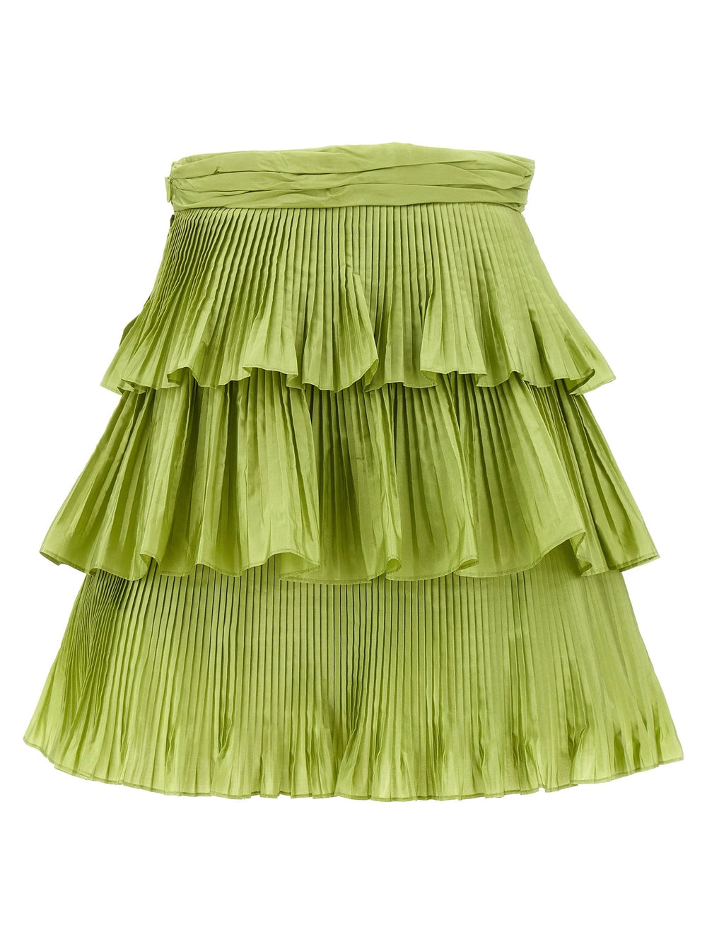 Valentino Garavani Bicolor Silk Long Skirt - IT42
