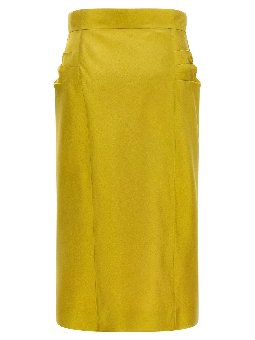 Valentino Garavani Bicolor Silk Midi Skirt - IT38