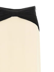 Valentino Garavani Bicolor Silk Mini Skirt - IT42